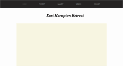 Desktop Screenshot of easthamptonescape.com