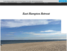 Tablet Screenshot of easthamptonescape.com